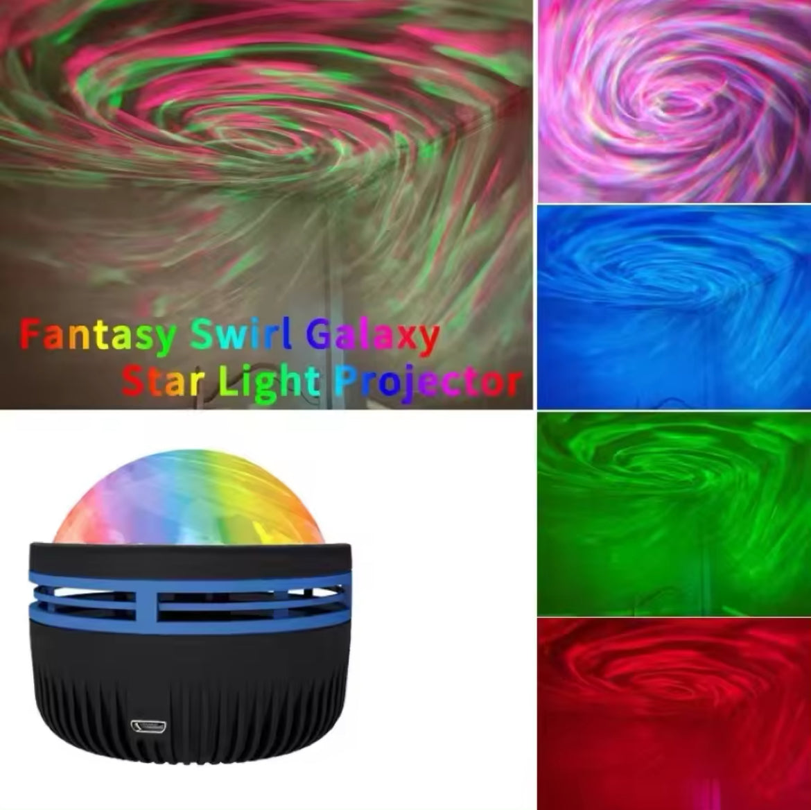 LED Galaxy Projector Light Colorful Galaxy Sky