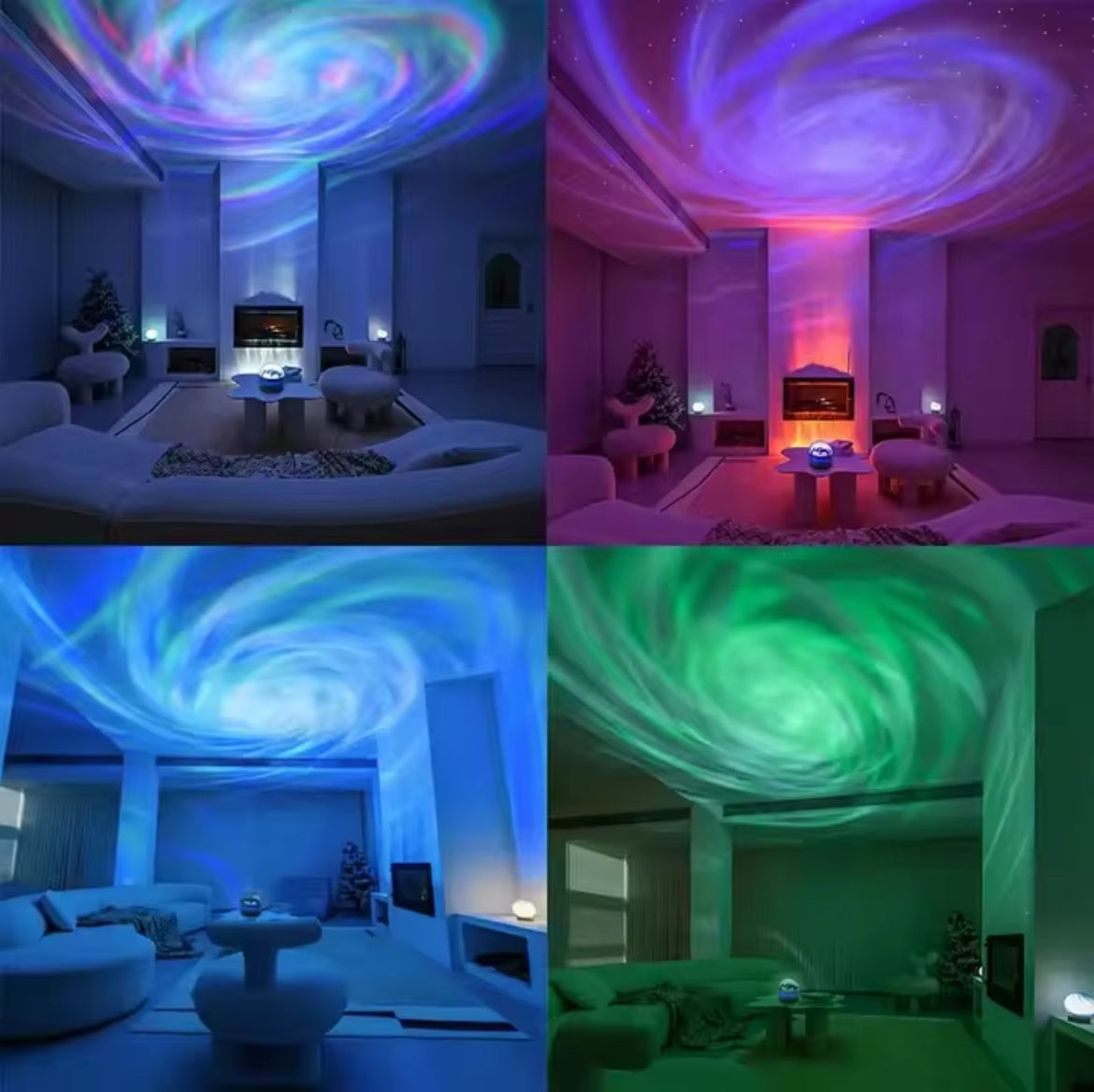 LED Galaxy Projector Light Colorful Galaxy Sky