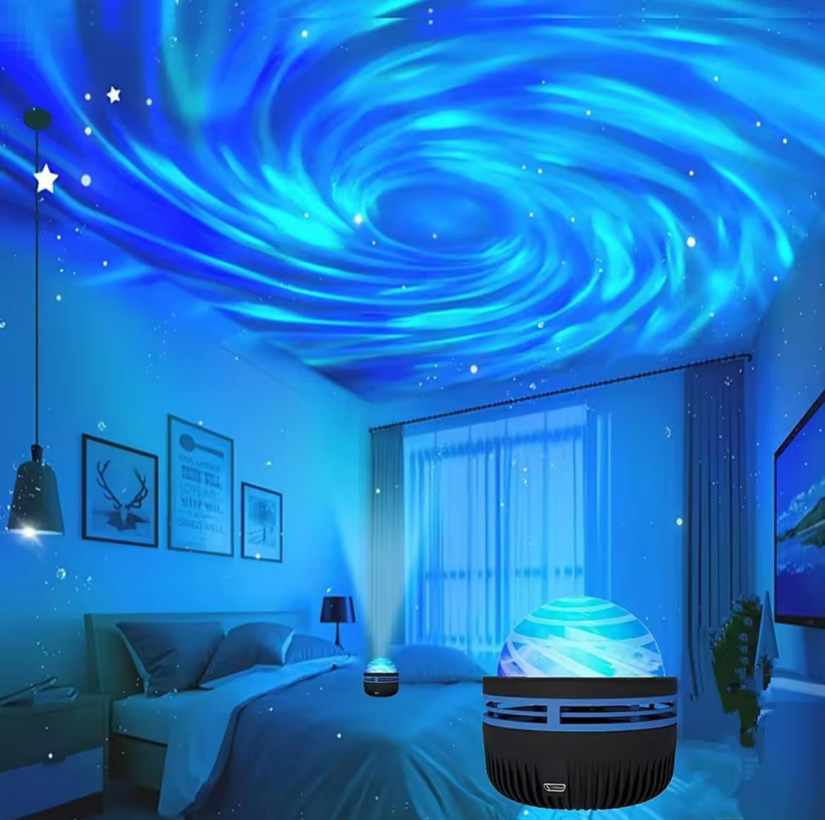 LED Galaxy Projector Light Colorful Galaxy Sky