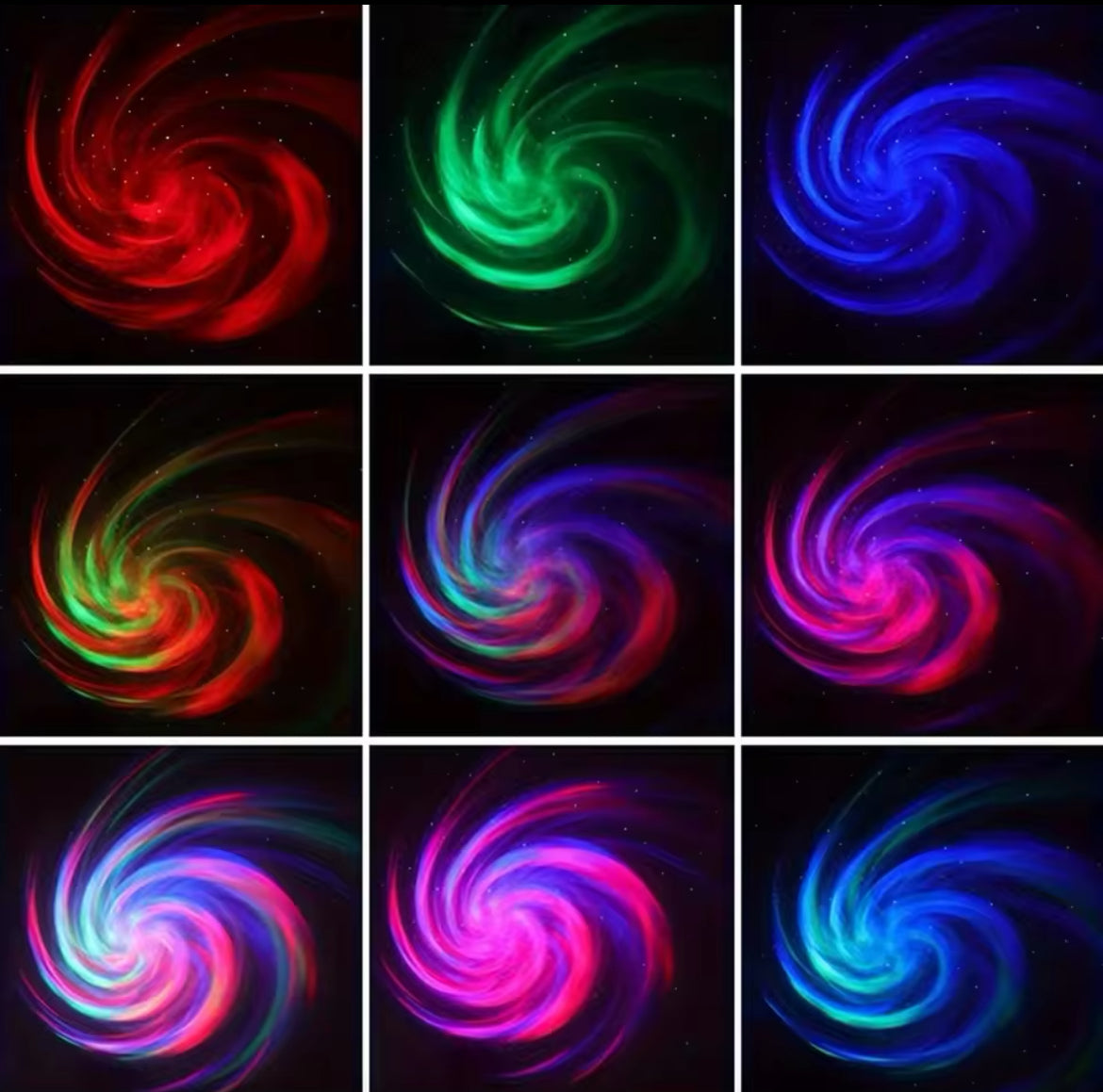 LED Galaxy Projector Light Colorful Galaxy Sky