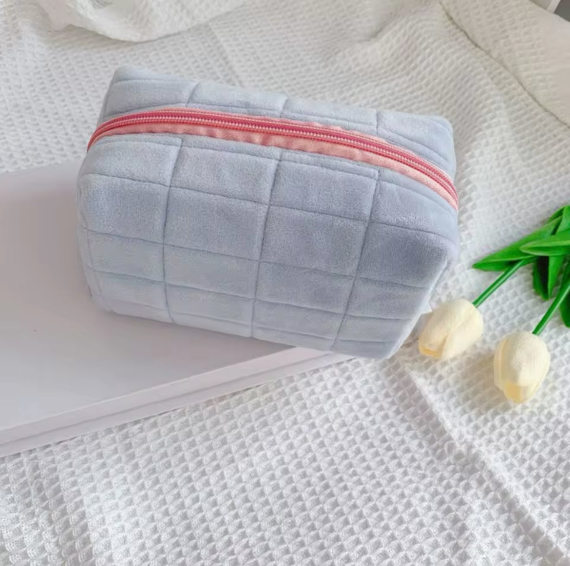 Plush Makeup Bag for Women